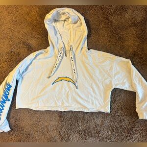 DKNY Cropped Chargers hoodie